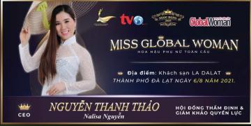 Người đẹp doanh nhân Nalisa Nguyễn ngồi ghế nóng cuộc thi Hoa hậu Phụ nữ Toàn cầu năm 2021 